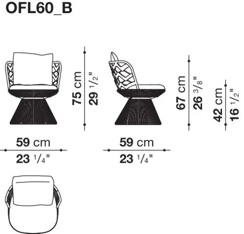 B&B Italia Flair O' Outdoor