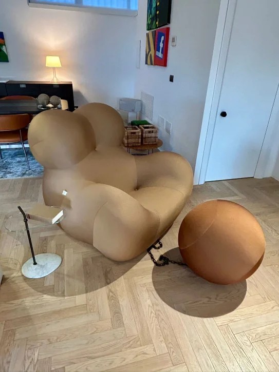 B&B Italia Armchair Up Compasso d'Oro B&B Italia